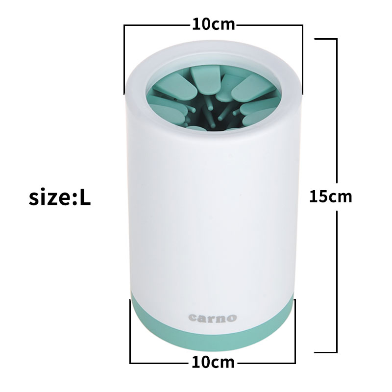 Portable Dog Paw Cleaner Cup – Soft Silicone Pet Foot Washer for Mud & Dirt Cleaning