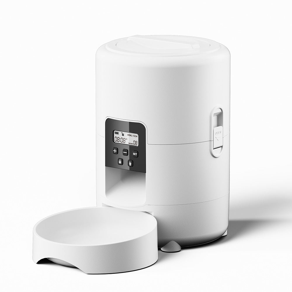 Smart WiFi Automatic Pet Feeder 2L – Timed Dog & Cat Food Dispenser