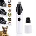 Quiet Electric Pet Nail Grinder – USB Rechargeable Dog Nail Trimmer